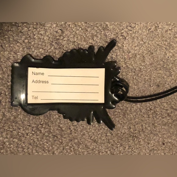 Insomniac EDC Electric Daisy Carnival Rave Owl Luggage Travel Tag NEW Never Used - Picture 3 of 3